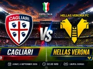 Prediksi dan Link Streaming Cagliari vs Hellas Verona: Duel Panas di Coppa Italia