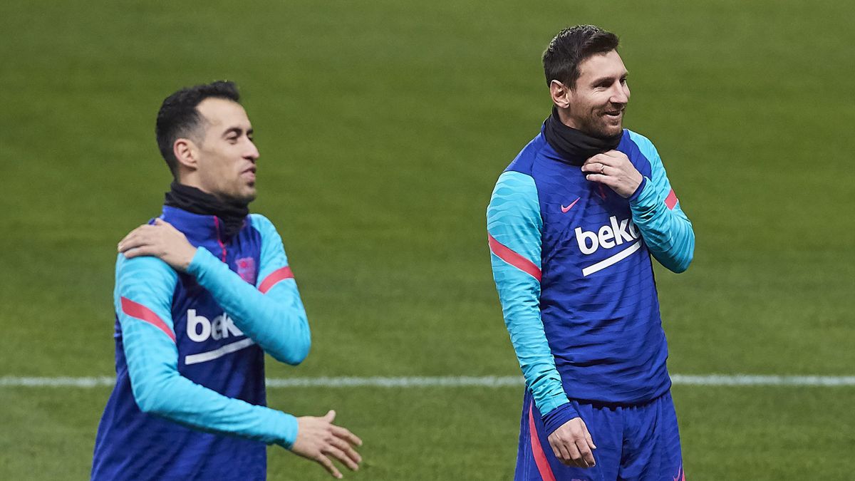 Inter Miami Terang-terangan Goda Lionel Messi dan Sergio Busquets