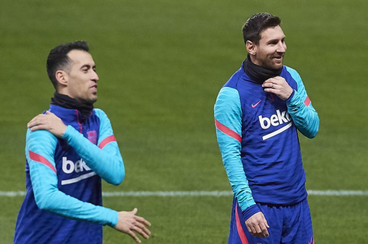 Inter Miami Terang-terangan Goda Lionel Messi dan Sergio Busquets
