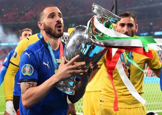 Bonucci: Italia Termotivasi karena Suporter Inggris Soraki Lagu Kebangsaan
