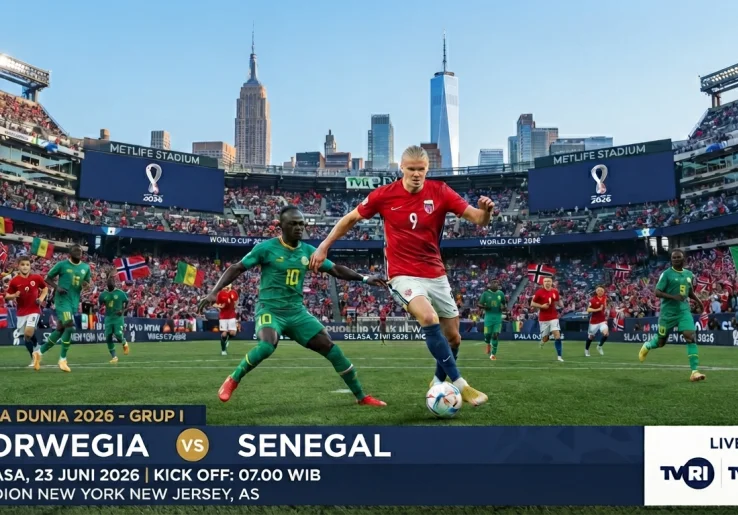 Prediksi dan Statistik Norwegia vs Senegal: Pertahanan Singa Teranga Diuji Erling Haaland