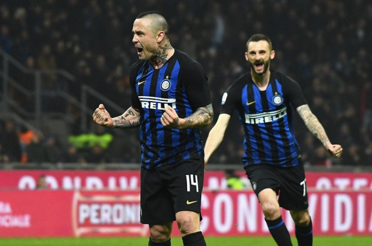 Inter Milan 2-1 Sampdoria, Nerazzurri Baik-baik Saja Tanpa Mauro Icardi