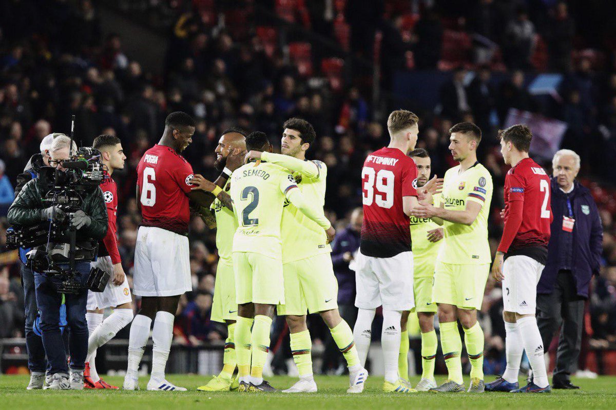 Manchester United 0-1 Barcelona: Gol Bunuh Diri Luke Shaw Menangkan Tim Tamu