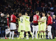 Manchester United 0-1 Barcelona: Gol Bunuh Diri Luke Shaw Menangkan Tim Tamu