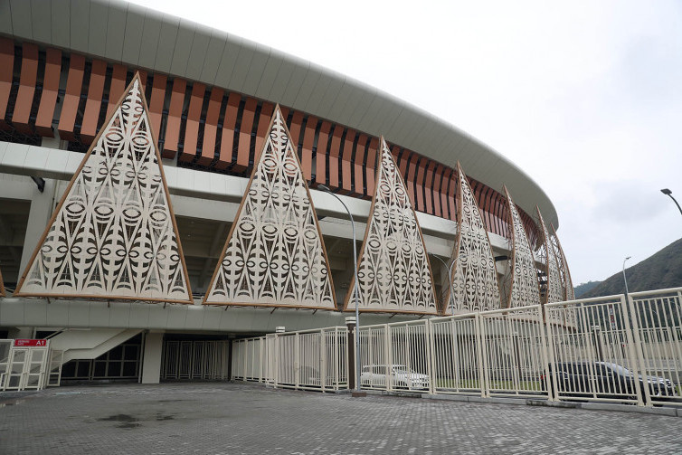 Gubernur Papua Resmikan Wisma Atlet untuk PON 2021
