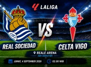 Cara Menonton dan Link Streaming Real Sociedad vs Celta Vigo, Live di Sini