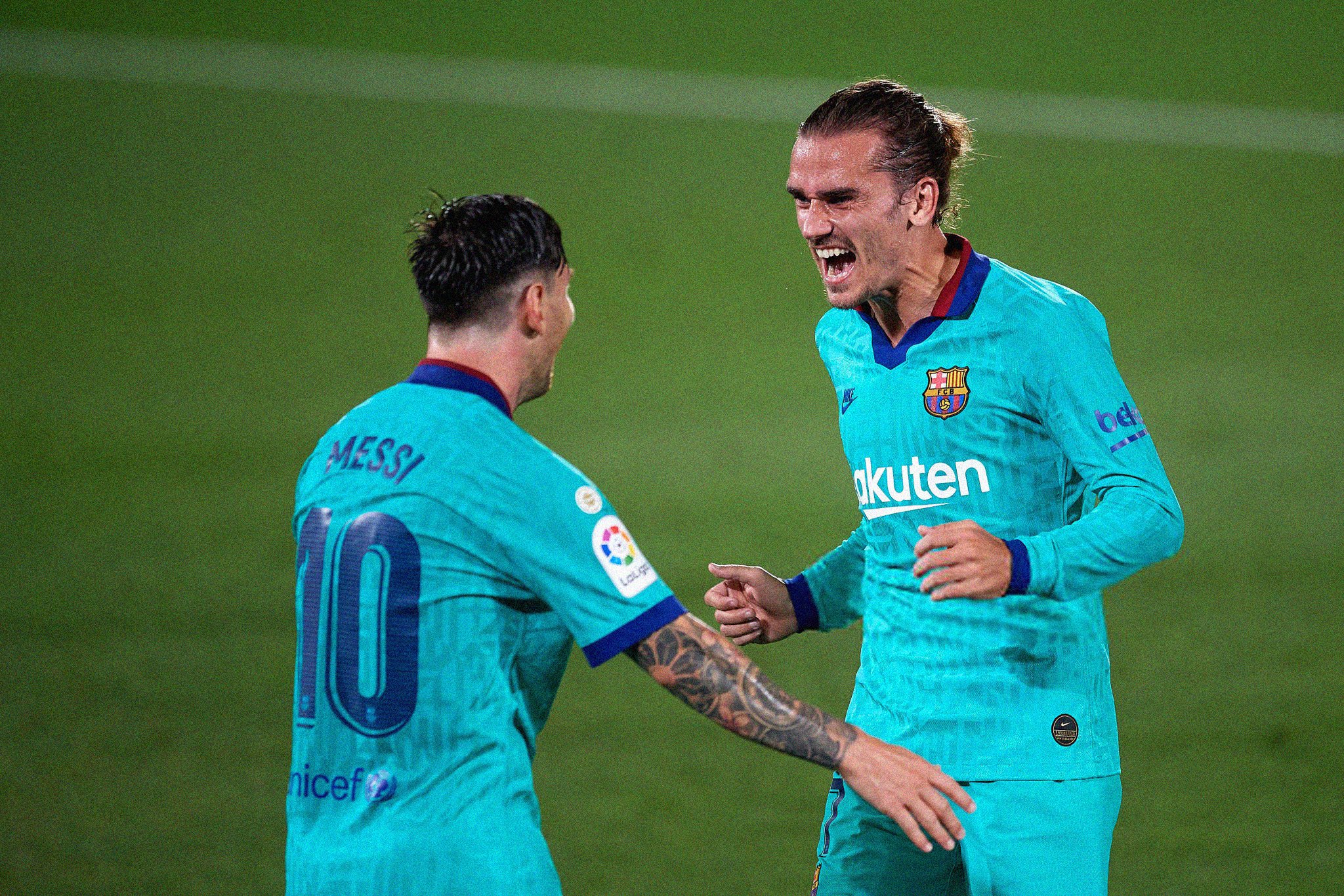Lionel Messi dan Antoine Griezmann Jawab Rumor Tak Akur dengan Gol Indah