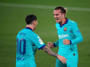 Lionel Messi dan Antoine Griezmann Jawab Rumor Tak Akur dengan Gol Indah
