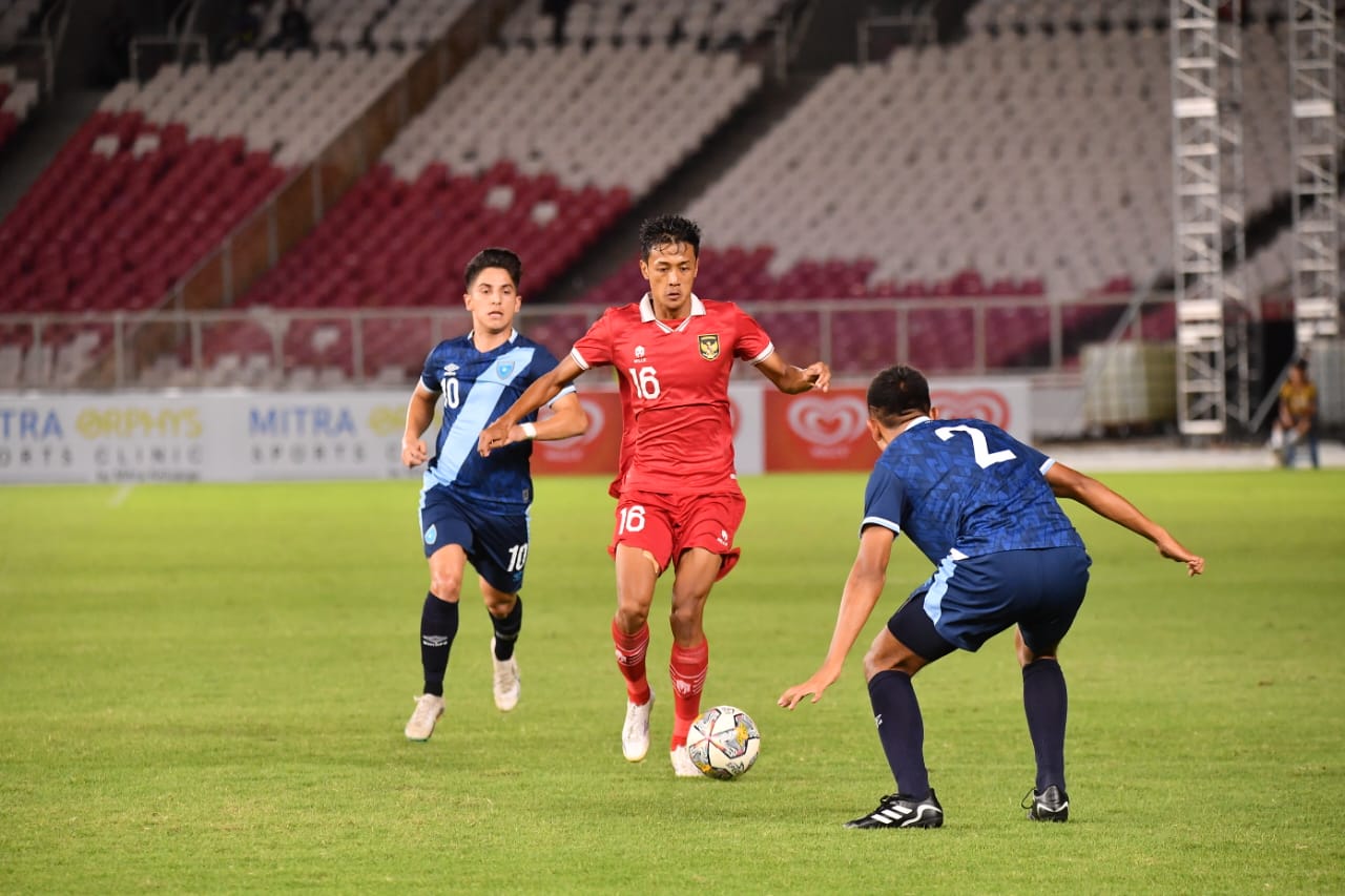 Timnas Indonesia U-20 Takluk 0-1 dari Guatemala