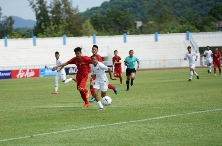 Timnas Indonesia U-15 Sikat Vietnam 2-0 di Laga Pertama Grup A Piala AFF U-15 