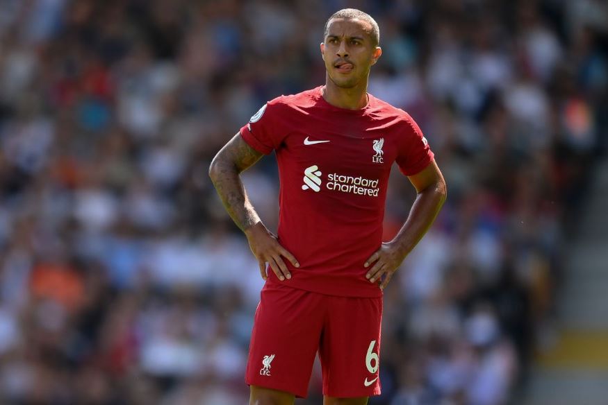 Daftar Cedera Pemain Liverpool Bertambah, Thiago Alcantara Absen Sebulan