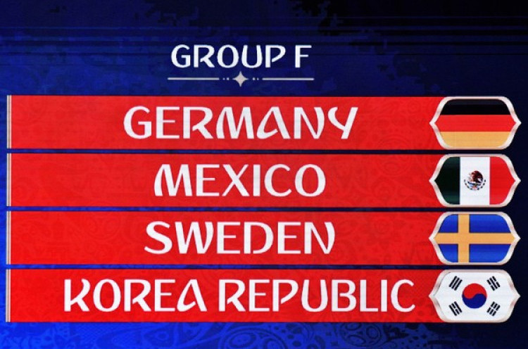 Jadwal Lengkap Grup F Piala Dunia 2018