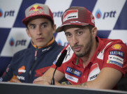 Andrea Dovizioso Senang Bisa Bersaing lawan Marc Marquez dengan Gaya Balap yang Aman 