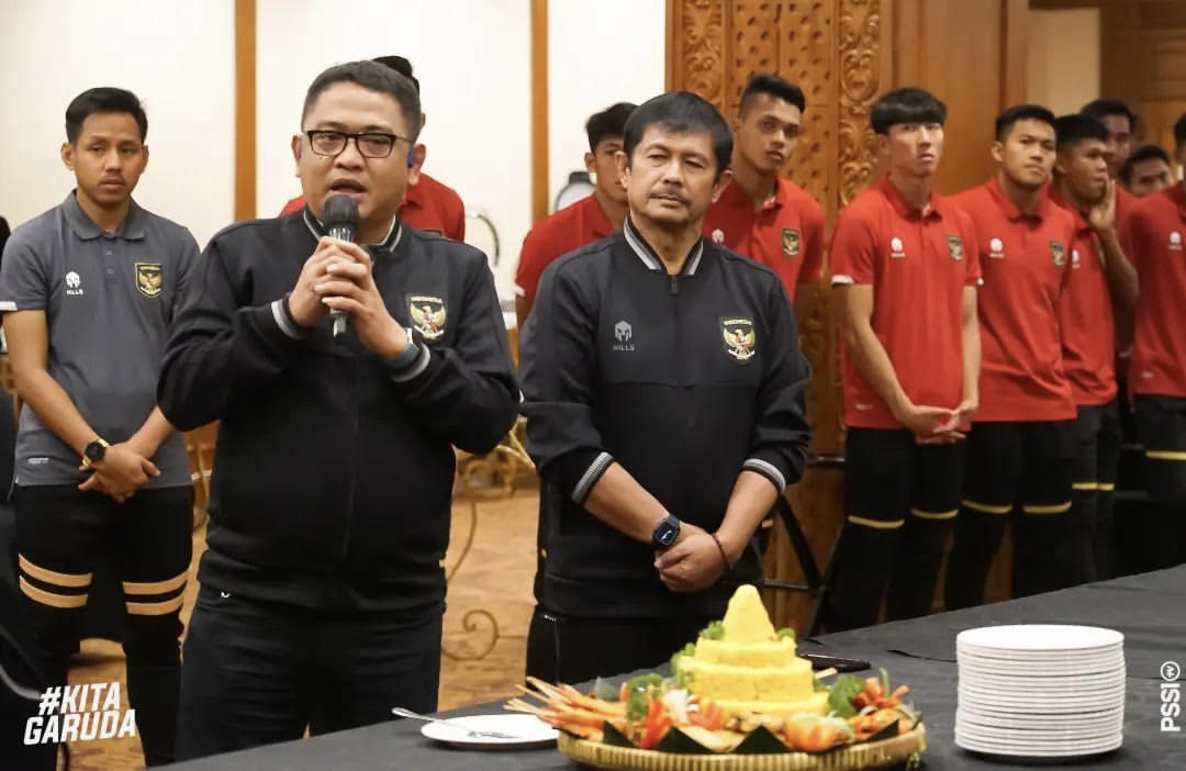 PSSI Hanya Disanksi Administratif oleh FIFA, Timnas Indonesia U-22 Gelar Syukuran