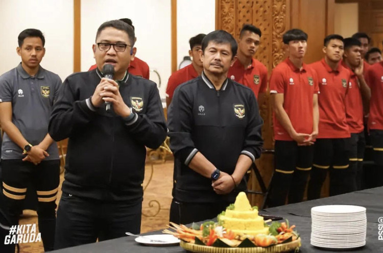 PSSI Hanya Disanksi Administratif oleh FIFA, Timnas Indonesia U-22 Gelar Syukuran
