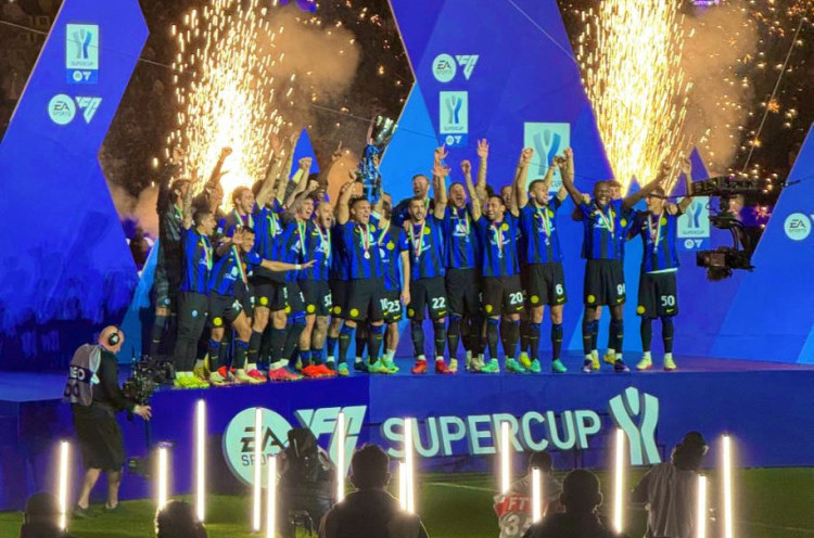 Inter Milan 1-0 Napoli: Hat-trick Trofi Piala Super Italia