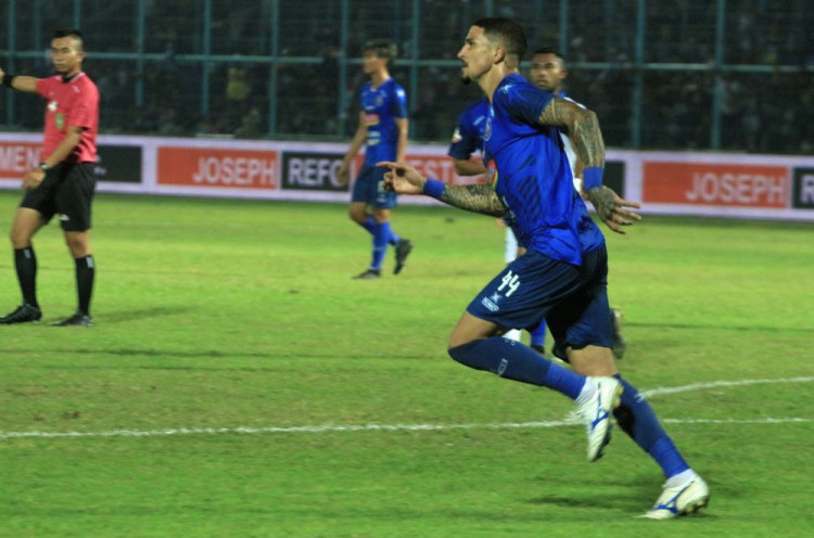 Arthur Cunha Jelaskan Selebrasi Gol Emosional ke Gawang Persib Bandung