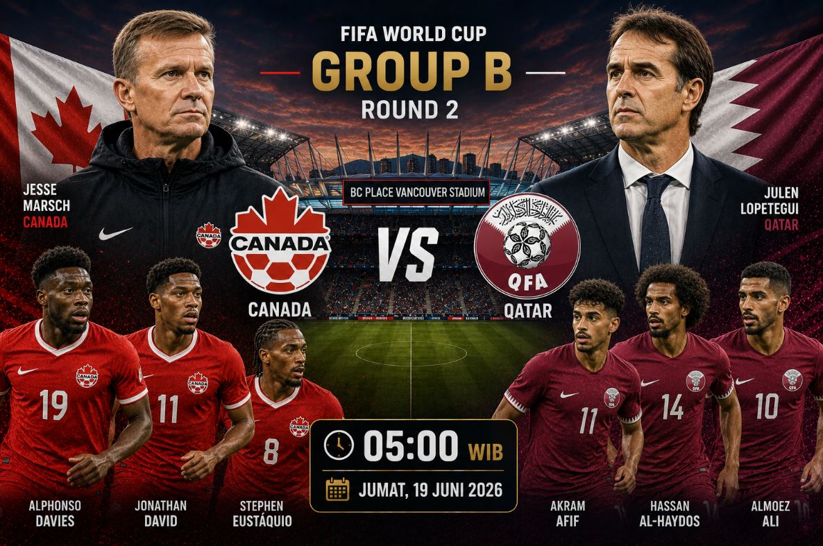 Prediksi dan Statistik Kanada vs Qatar: Sama-sama Mencari Kemenangan Pertama Sepanjang Masa di Piala Dunia