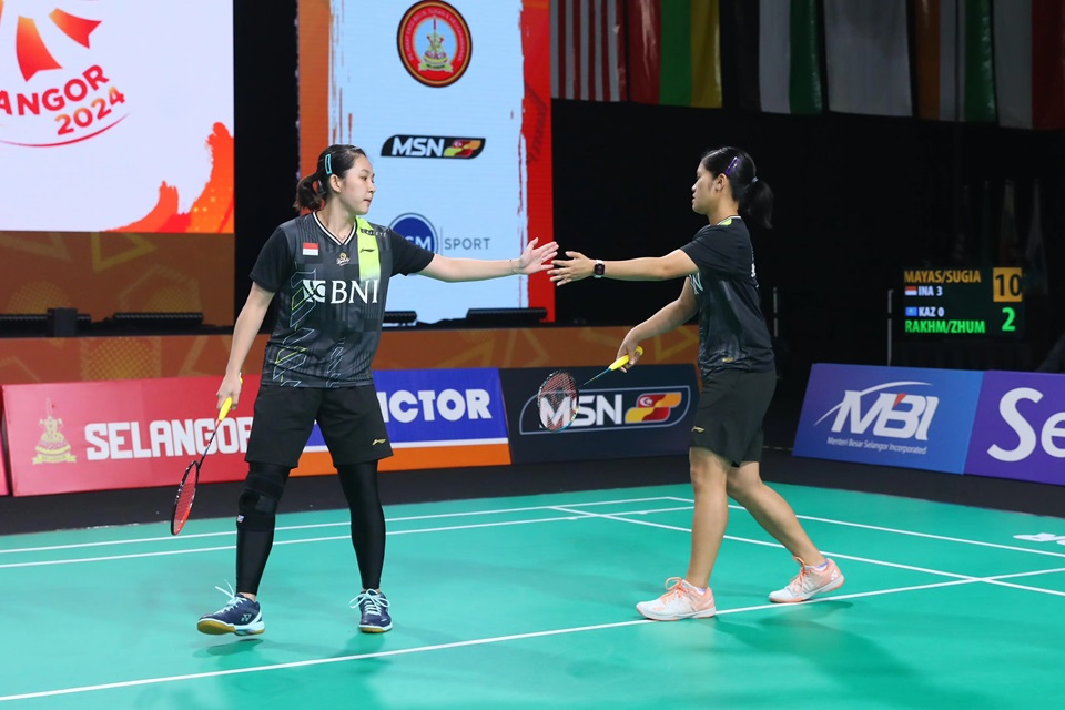 Kejuaraan Beregu Asia 2024: Taklukkan Malaysia, Indonesia Pastikan Tempat di Partai Semifinal