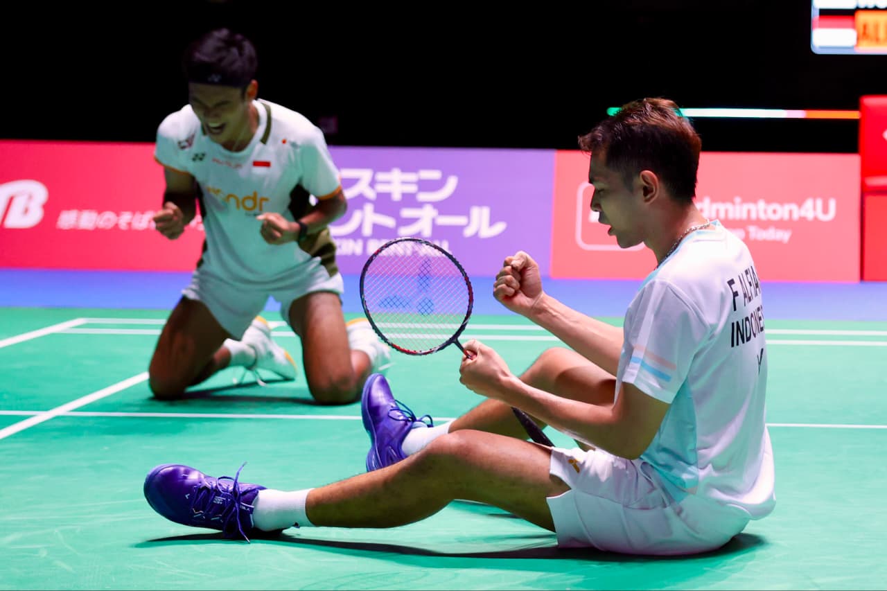 Hasil Final Japan Open 2026: Fajar/Fikri Juara Usai Tumbangkan Nomor 1 Dunia