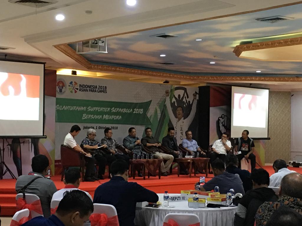 Pertemuan Kemenpora, PSSI, Klub, dan Suporter Diakhiri 10 Poin Sikap