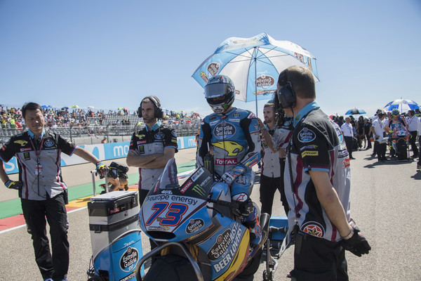 Warm Up Moto2 Katalunya: Alex Marquez Dominan, Dimas Ekky Belum Panas