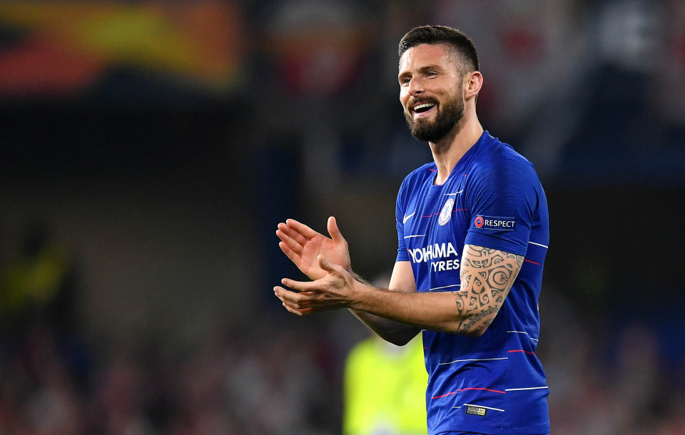 Olivier Giroud Bertahan di Chelsea hingga 2021