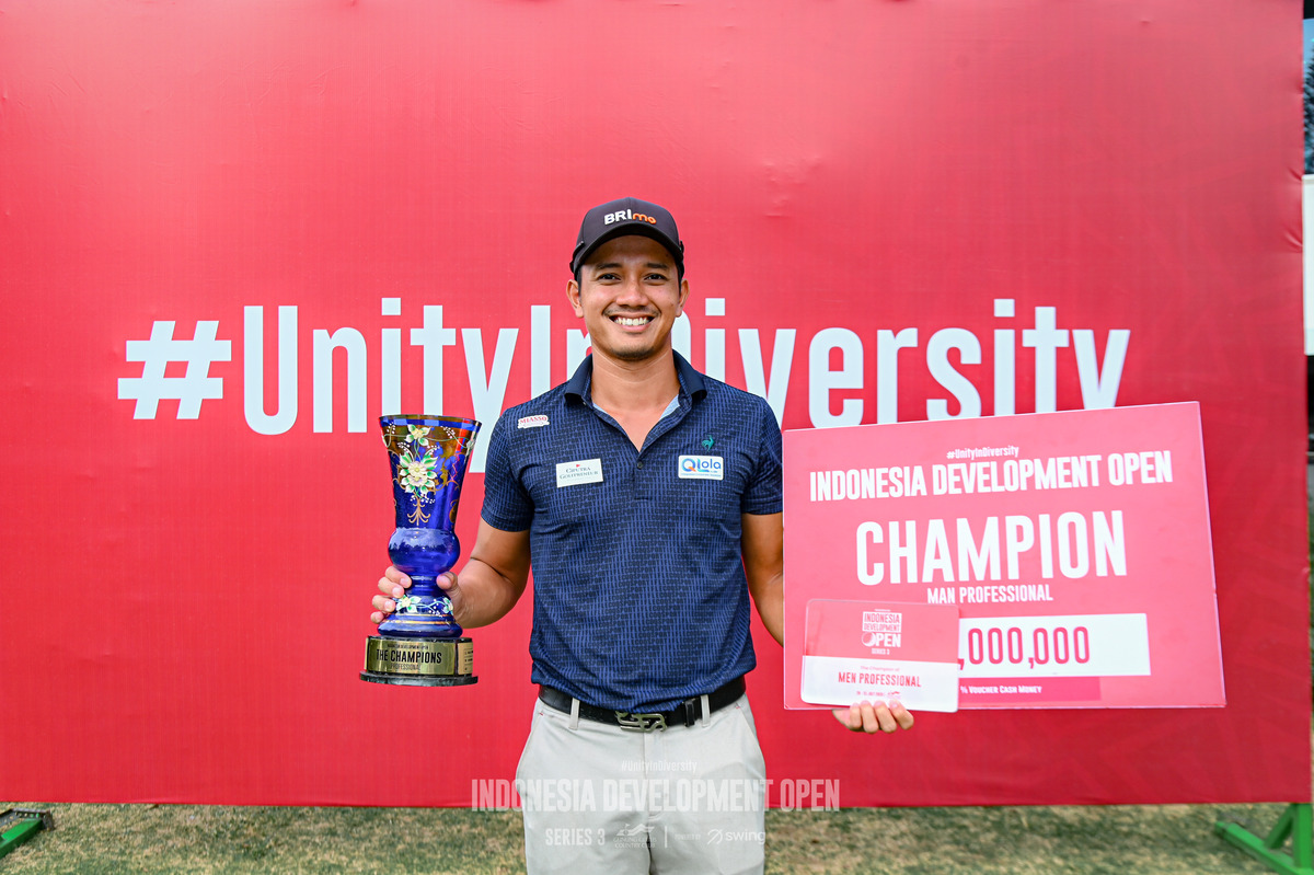 Juara Indonesia Development Open Series 3, Kevin Akbar Nyaman di Gunung Geulis