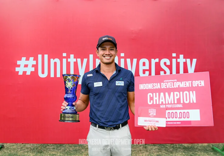 Juara Indonesia Development Open Series 3, Kevin Akbar Nyaman di Gunung Geulis