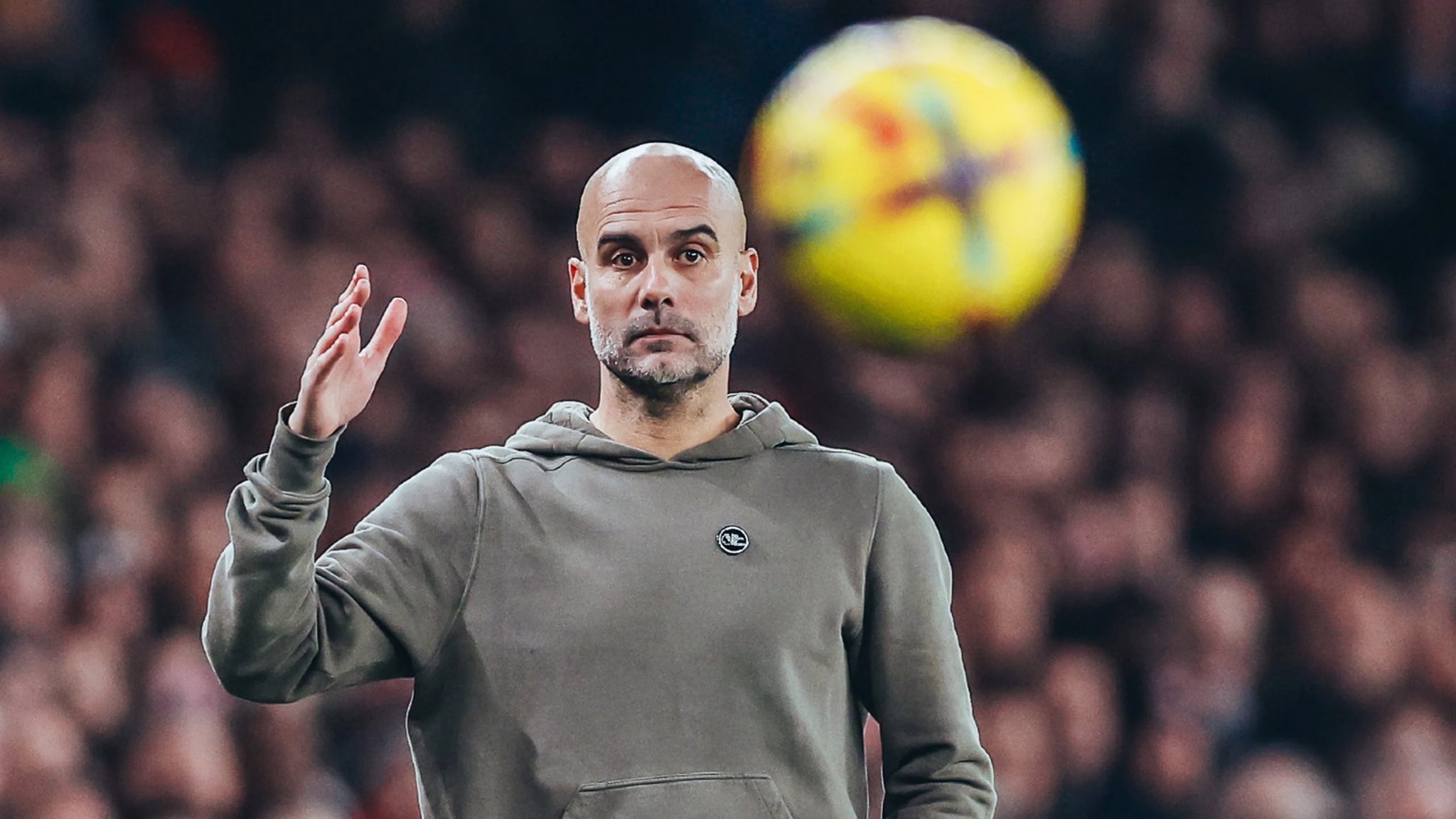 Pep Guardiola Menolak Jemawa meski Manchester City Rebut Puncak Klasemen