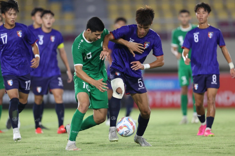 Hasil Kualifikasi Piala Asia U-23 2024: Turkmenistan Bantai Taiwan 4-0