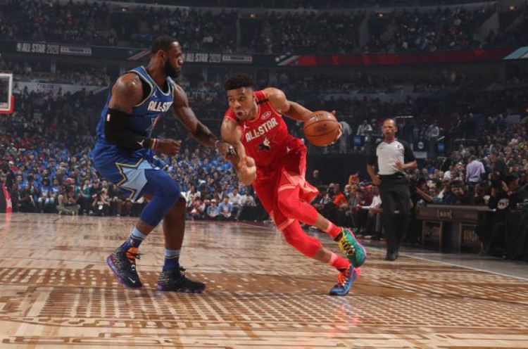 NBA All Star: Tim LeBron Comeback, Kawhi Menangi Trofi Kobe Bryant