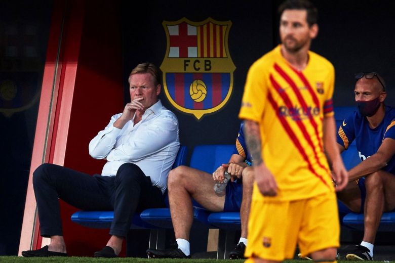 Ronald Koeman Bantah Terlibat Konflik dengan Lionel Messi 