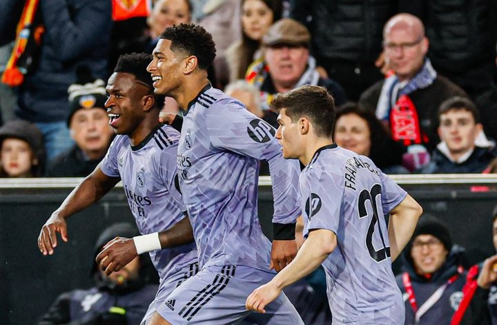 Hasil Pertandingan Valencia Vs Real Madrid: Los Blancos Ditahan 2-2