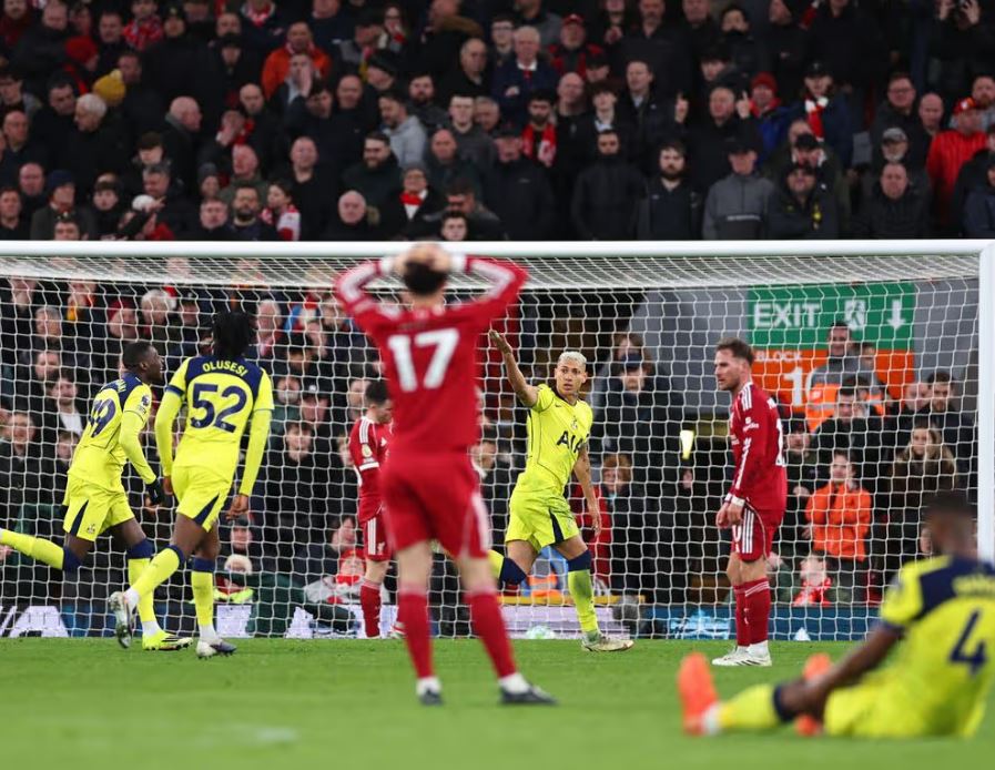 Tottenham Hotspur Seolah Bermain dengan Sangat Baik saat Melawan Liverpool di Anfield