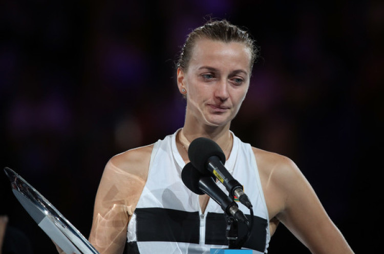 Kisah Heroik Petra Kvitova, Jari Tangan Nyaris Putus, tapi Bangkit dan Jadi Runner-Up Australia Open
