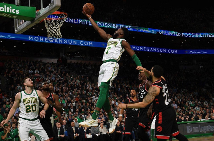 Hasil NBA: Celtics Bungkam Raptors, 58 Poin Harden Gagal Menangkan Rockets
