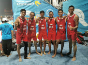 Tim Voli Pantai Indonesia Rebut Medali Perunggu World Beach Games 2019
