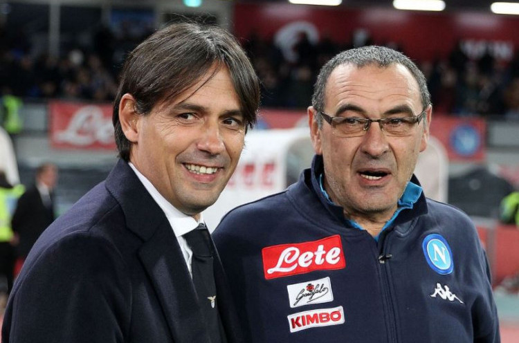 Perputaran Pelatih di Serie A: Sarri ke Lazio, Inzaghi Merapat ke Inter