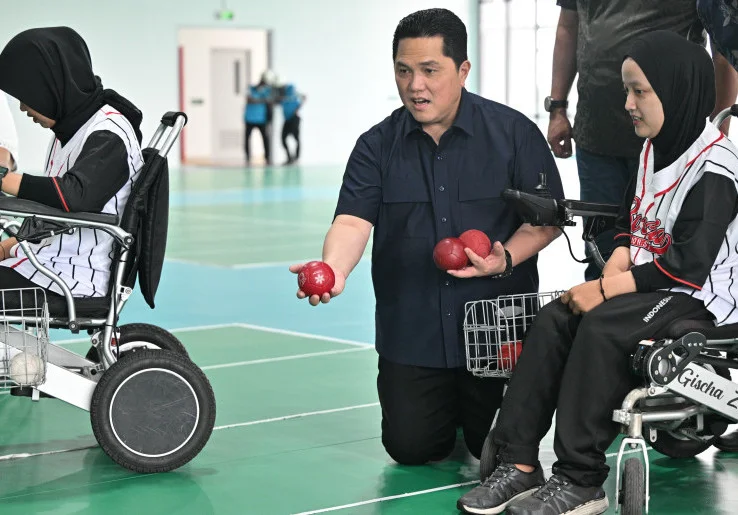 Erick Thohir Kagum dengan Kemegahan Pusat Pelatihan Paralimpiade Indonesia di Lereng Gunung Lawu