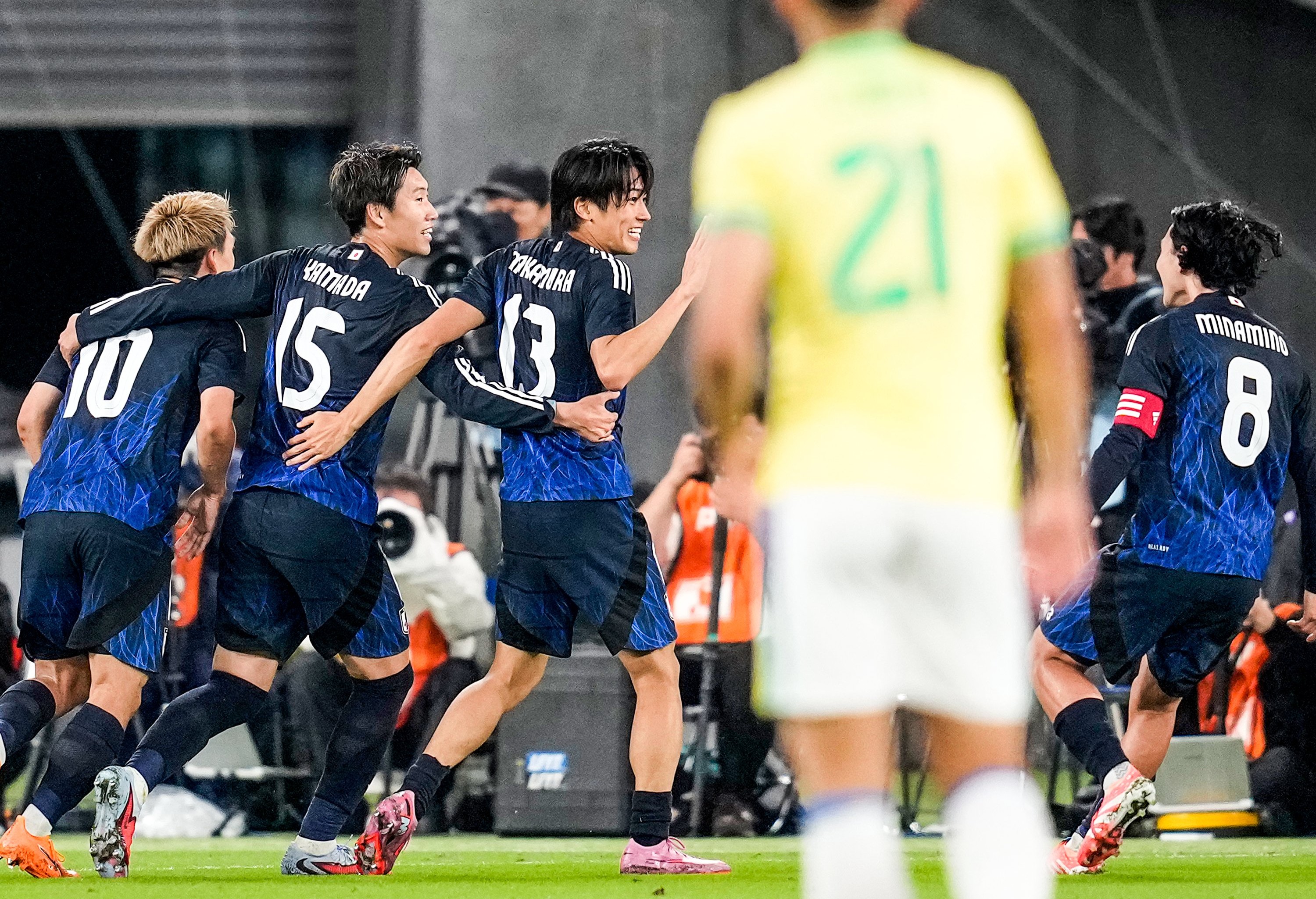 Hasil Jepang vs Brasil: Comeback, Tim Samurai Biru Menang 3-2