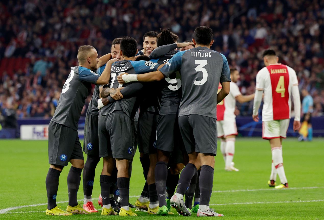 Napoli Harumkan Nama Italia di Fase Grup Liga Champions 2022-2023