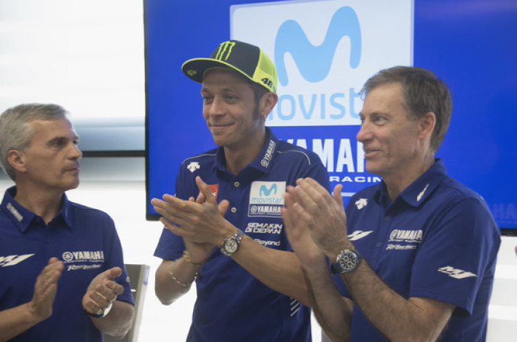 Bos Yamaha: Valentino Rossi Bukan Masa Depan Tim Lagi 