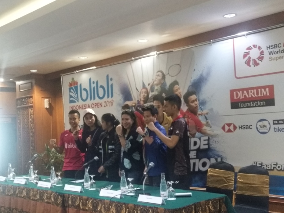 256 Pebulutangkis Bakal Berebut Hadiah Rp 17 Miliar pada Indonesia Open 2018