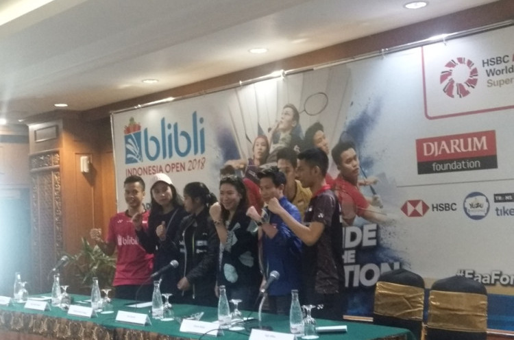 256 Pebulutangkis Bakal Berebut Hadiah Rp 17 Miliar pada Indonesia Open 2018