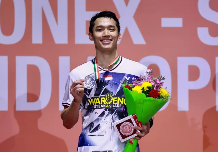 Hasil India Open 2026: Jonatan Christie Raih Posisi Runner-Up