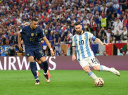 Berbau Klenik, Lionel Messi Kenakan Gelang Merah Keberuntungan saat Bawa Argentina Juara