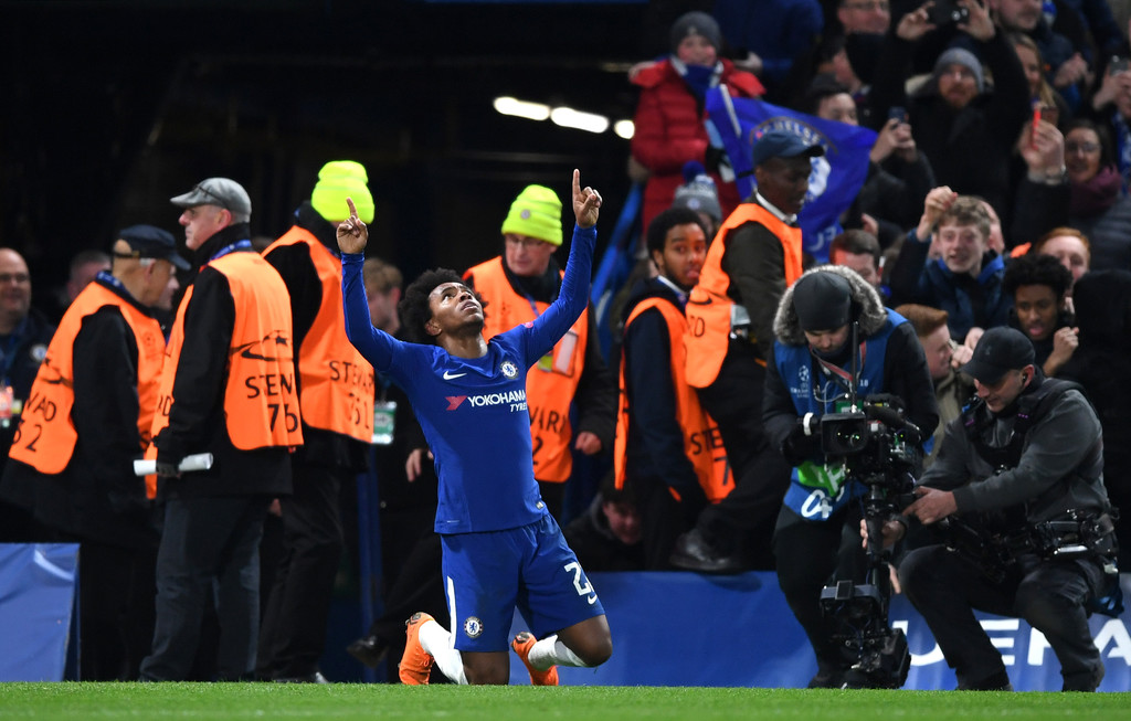 Jelang Leg Kedua, Barca Lebih Mengkhawatirkan Willian ketimbang Eden Hazard