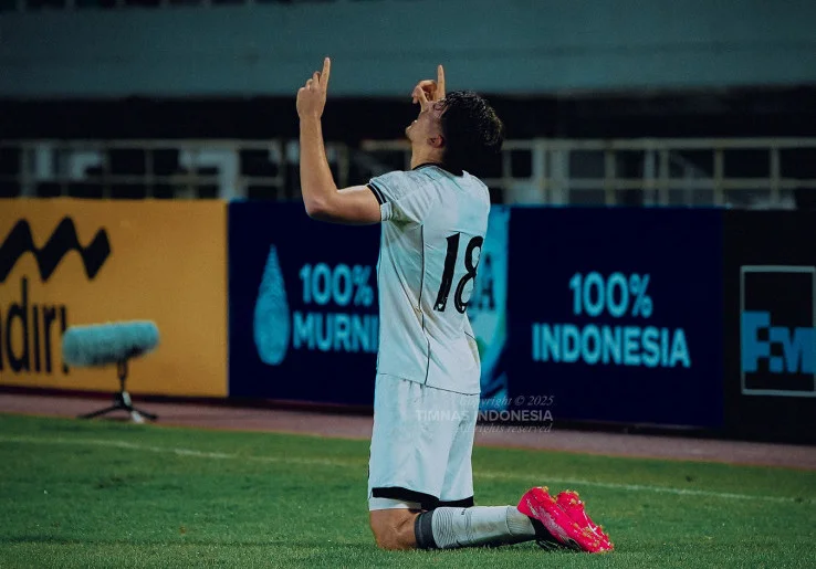 Ungkapan Mauro Zijlstra Usai Cetak Gol Perdana untuk Timnas Indonesia U-22