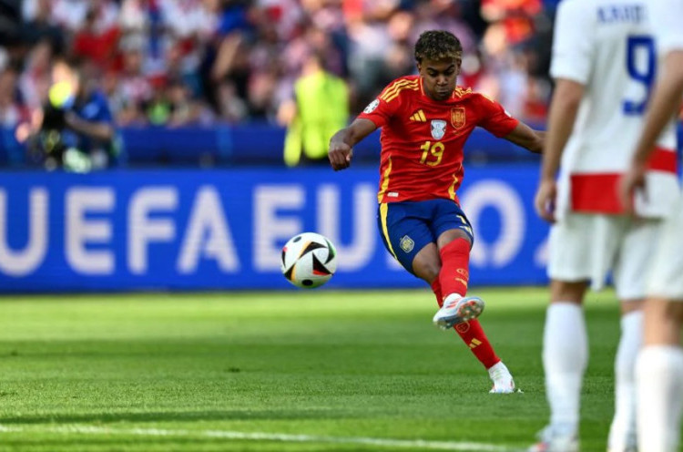 Hasil Euro 2024: Lamine Yamal Ukir Rekor, Spanyol Libas Kroasia 3-0